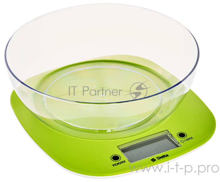 Весы кухонные электронные DELTA KCE-32 зеленый