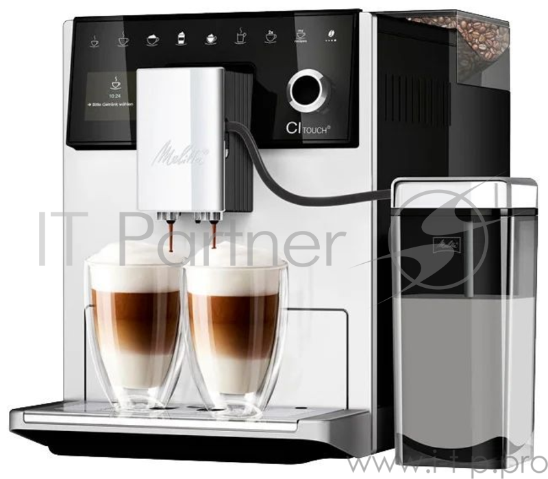 Кофемашина Melitta Caffeo CI Touch 1450Вт серебристый