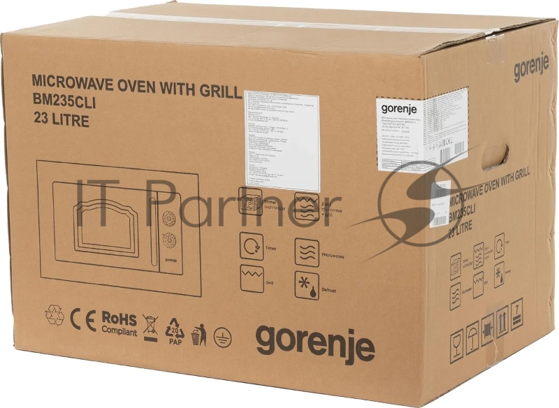 Микроволновая печь Gorenje BM235CLI 23л. 800Вт слоновая кость (встраиваемая)