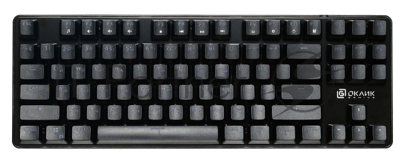 Клавиатура Oklick 960G механическая черный USB Multimedia Gamer