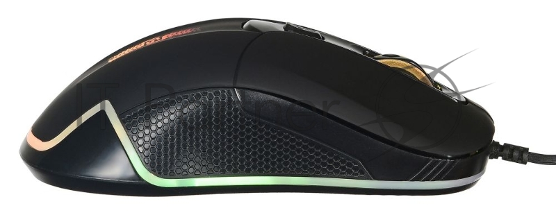 Мышь Oklick 965G черный оптическая (2400dpi) USB игровая (6but)