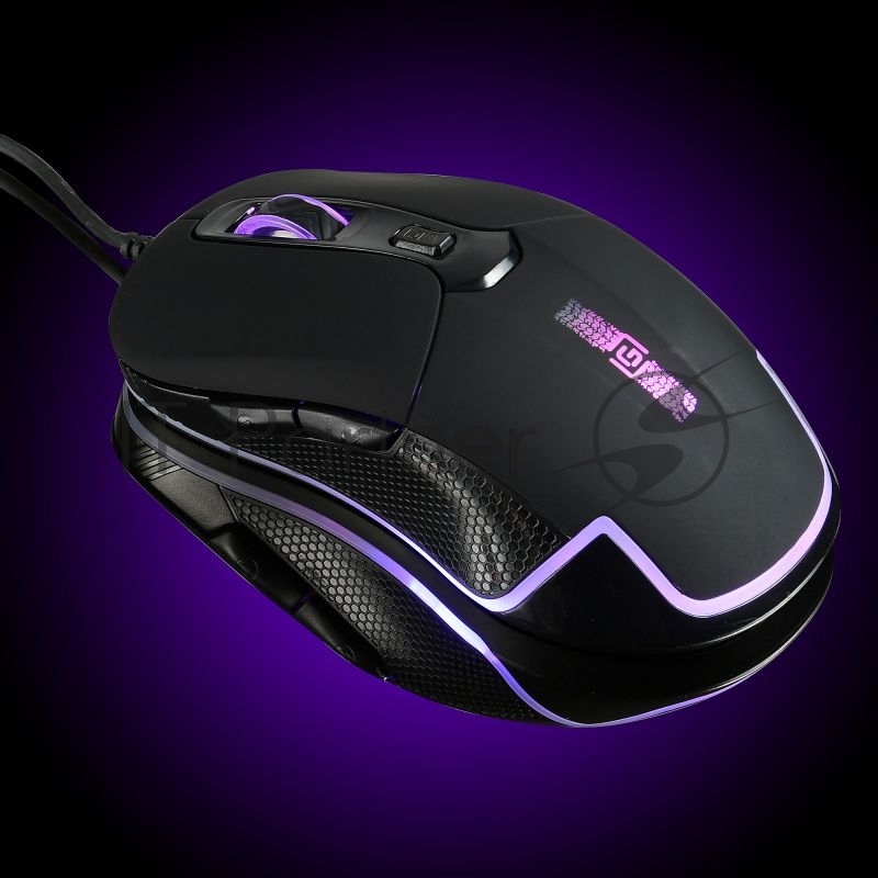 Мышь Oklick 965G черный оптическая (2400dpi) USB игровая (6but)