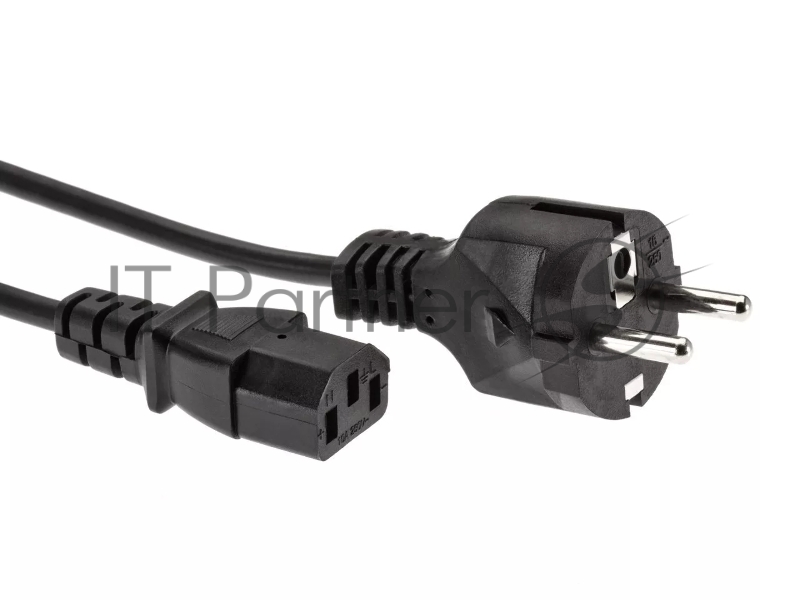 Кабель Telecom Кабель (TE021-CU0.75-3M) компьютер - розетка 220V (EURO) 3м, 3G0,75mm медь