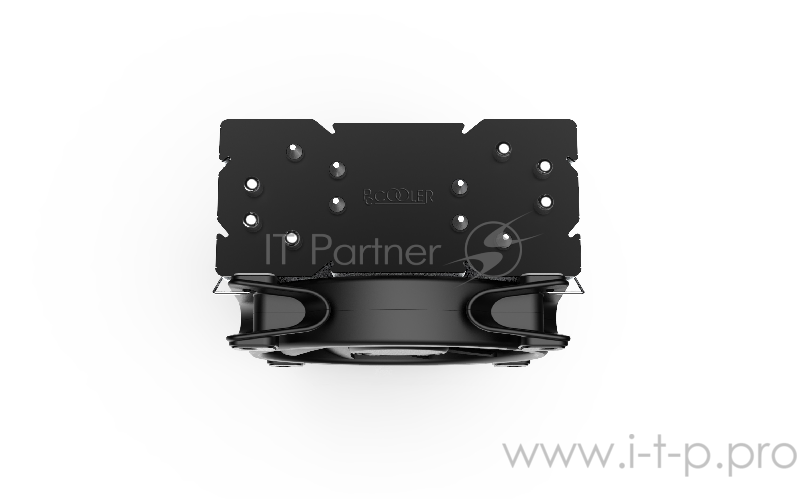 Кулер PCCooler GI-R66U LGA2066/2011/1366/115X/775/AM4 (12 шт/кор, TDP 240W, 120mm PWM SilentPro Blue LED FAN, 6 тепловых трубок 6мм, 1000-1800RPM, 26,5dBa)