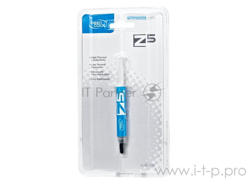 Термопаста DEEPCOOL Z5 (3g, шприц) RTL