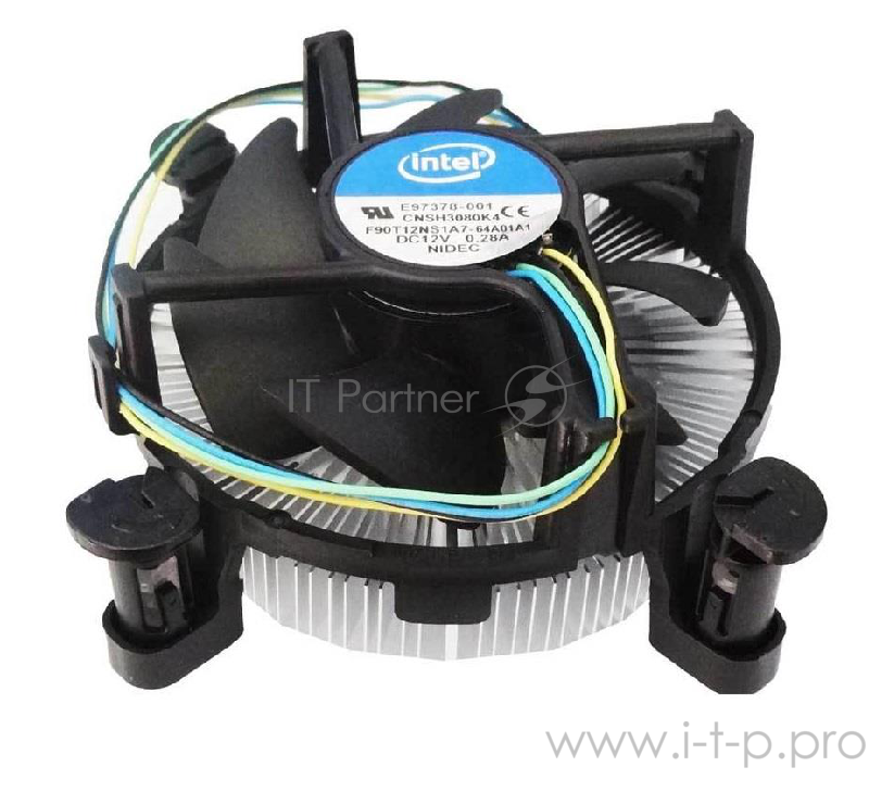 Кулер Intel E97378 (1150/1151/1155, 105W, 1000-2200rpm, 23dB, 4pin, медь+алюминий) OEM