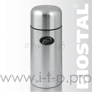 Термос БИОСТАЛЬ NT-1000 1л.(с широкой горловиной, суповой 1 л.)
