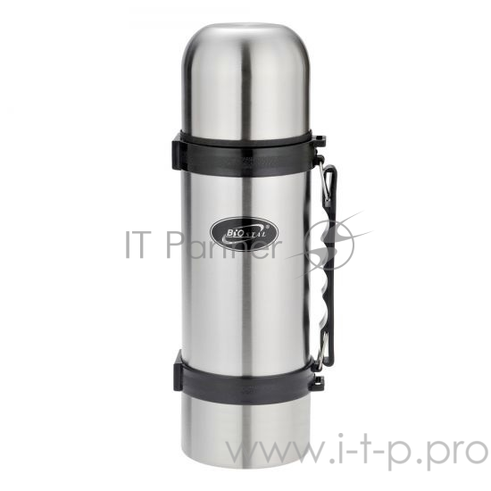 Термос Биосталь NY-1500-2 с узкой горловиной и ручкой, 1,5 л.