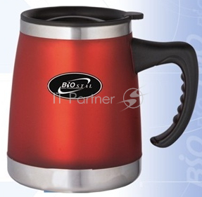 Термокружка BIOSTAL NE-420F с крышкой, цвет.пластик, дутая, 0,42л.