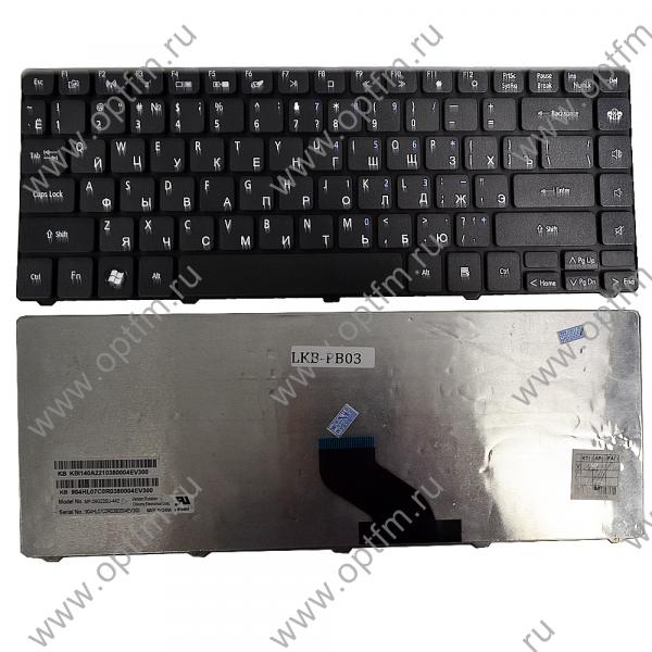 Клавиатура ноутбука Packard Bell EasyNote NM85/NM87/NX86-JN/NX86-JO черный