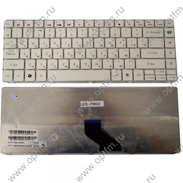 Клавиатура ноутбука Packard Bell EasyNote NM85/NM87/NX86-JN/NX86-JO белый