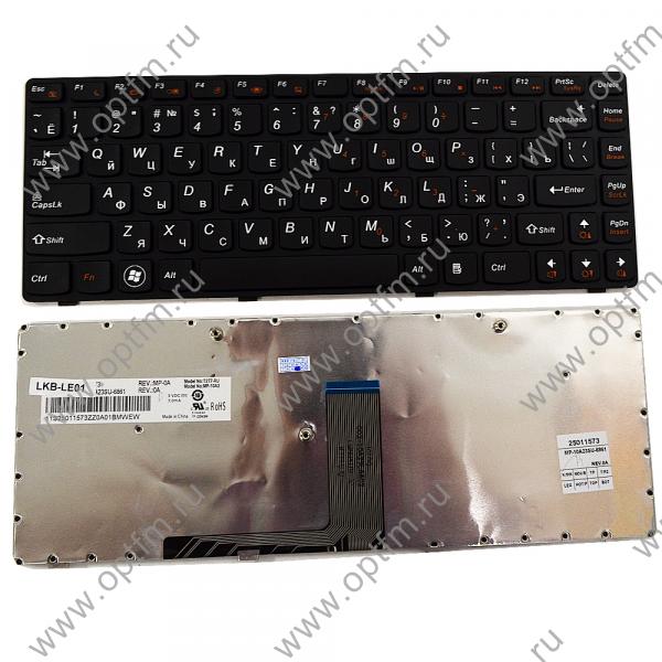 Клавиатура ноутбука Lenovo B470/G470/V470/Z470 черный