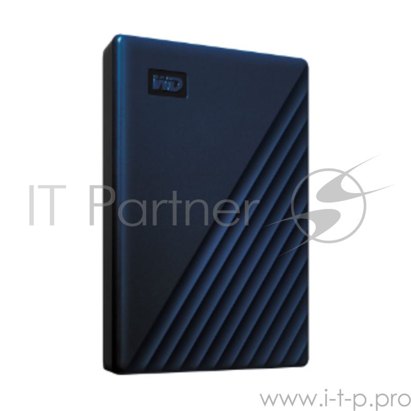 Накопитель на жестком магнитном диске WD Внешний жёсткий диск WD My Passport for Mac WDBA2F0040BBL-WESN 4TB 2,5 USB 3.0 blue (D8B)