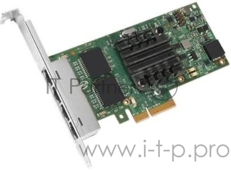 Сетевая карта Dell Intel i350 QP 1Gb Low Profile Kit (540-11140)