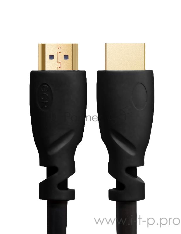 Greenconnect Кабель 1.5m, HDMI версия 2.0 HDR 4:2:2, Ultra HD, 4K 60 fps 60Hz/5K*30Hz, 3D, AUDIO, 18.0 Гбит/с, 28/28 AWG, OD7.3mm, тройной экран, черный, GCR-HM311-1.5m Greenconnect Кабель 1.5m, HDMI версия 2.0 HDR 4:2:2, Ultra HD, 4K 60 fps 60Hz/5K*