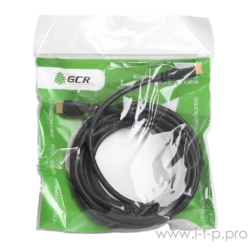 Greenconnect Кабель 1.5m, HDMI версия 2.0 HDR 4:2:2, Ultra HD, 4K 60 fps 60Hz/5K*30Hz, 3D, AUDIO, 18.0 Гбит/с, 28/28 AWG, OD7.3mm, тройной экран, черный, GCR-HM311-1.5m Greenconnect Кабель 1.5m, HDMI версия 2.0 HDR 4:2:2, Ultra HD, 4K 60 fps 60Hz/5K*