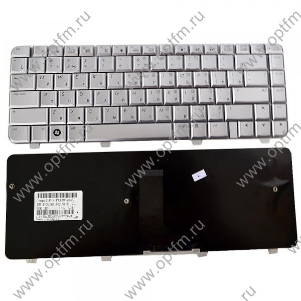 Клавиатура ноутбука HP Pavilion DV4-1000 серебро