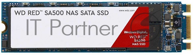 Накопитель твердотельный WD Твердотельный накопитель SSD WD Red™ SA500 NAS 3D NAND WDS100T1R0B 1ТБ M2.2280 SATA-III (TLC)