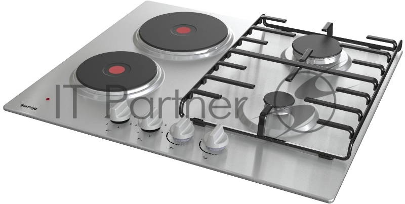 Комбинированная варочная поверхность Gorenje GE690X нержавеющая сталь