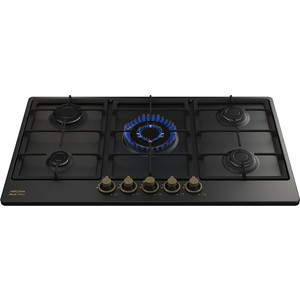 Газовая варочная поверхность KRONA NOVANTA 90 AN Тип поверхности: газовая независимая, Ширина (см): 90, Экспресс-конфорка: есть, Тройное пламя, Количество зон нагрева: 5, Управление: поворотные переключатели, Расположение управления: спереди, Цвет: