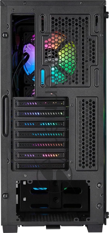 iCUE 220T RGB CC-9011173-WW Airflow Tempered Glass Mid-Tower Smart Case — Black