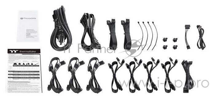 Блок питания Thermaltake Toughpower PF1 ARGB 1050 PS-TPD-1050F3FAPE-1 1050W/Fully Modular/RiingDuo/Full Range/Analog/80 Plus Platinum/EU/100% JP CAP/All Flat Cables