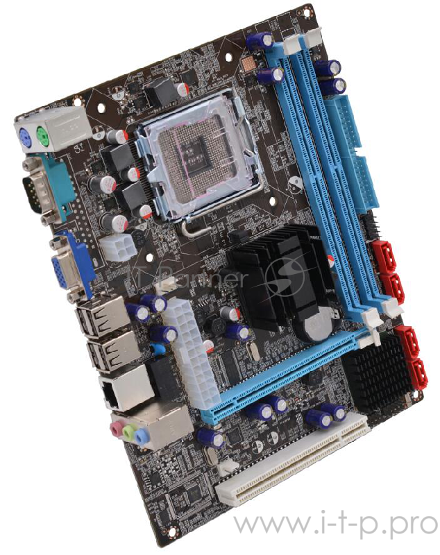 MB AFOX IG41-MA7 (S775, G41, mATX, PCI-E x16/AGP 8x, 2xDDR3, 4xSATAII, ALC662, LAN 100, VGA, 4xUSB2.0)