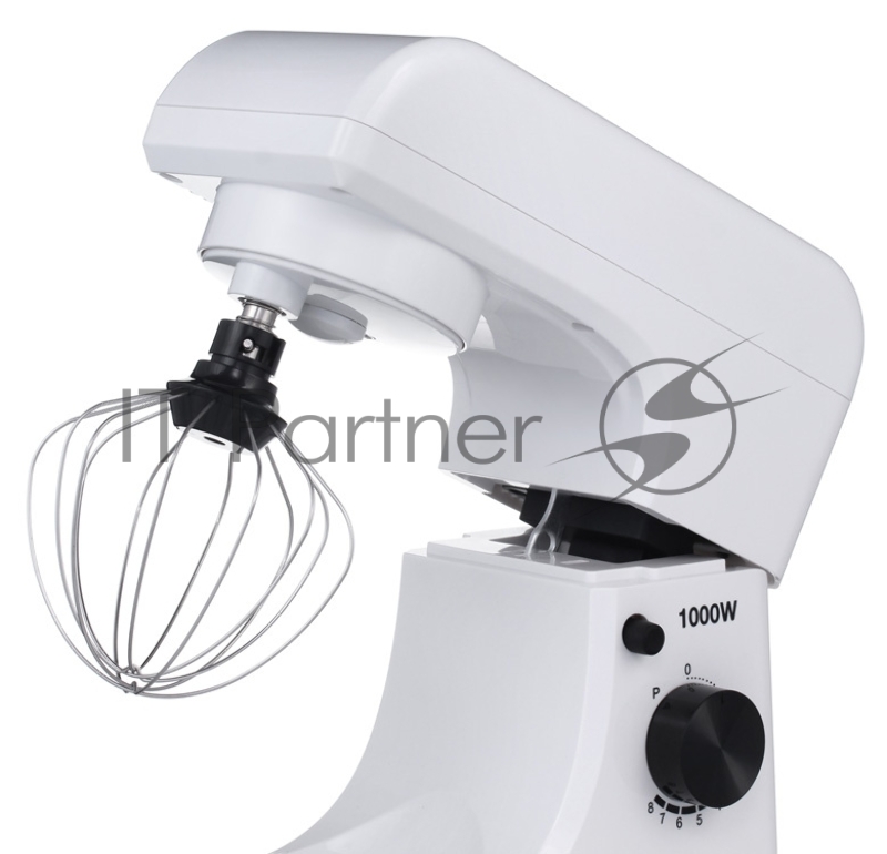 Миксер планетарный Hyundai HYM-S4451 1000Вт белый/черный