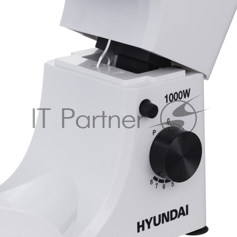 Миксер планетарный Hyundai HYM-S4451 1000Вт белый/черный