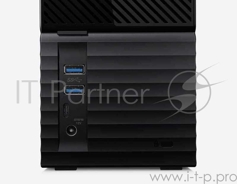 Накопитель на жестком магнитном диске WD Внешний жесткий диск WD My Book Duo WDBFBE0060JBK-EESN 6ТБ 3,5 5400RPM RAID