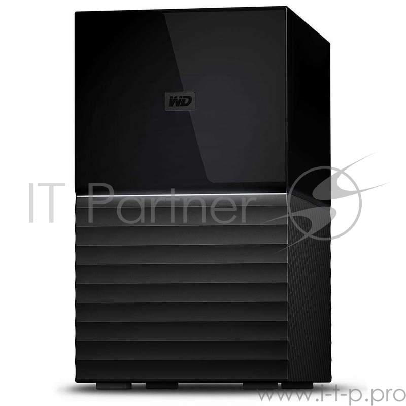 Накопитель на жестком магнитном диске WD Внешний жесткий диск WD My Book Duo WDBFBE0120JBK-EESN 12ТБ 3,5 5400RPM RAID