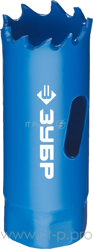 Буры,сверла,долото ЗУБР ЭКСПЕРТ 29531-019_z01 Коронка биметаллическая, быстрорежущая сталь, глубина сверления до 38мм, d-19мм