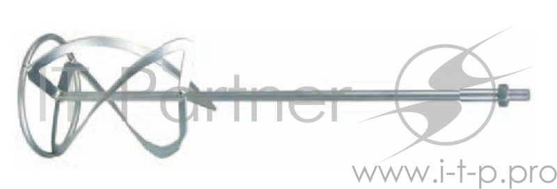 Венчик для миксера ЗУБР ЗМРН-1-140_z01 перемешивание сверху-вниз М14 140х590мм