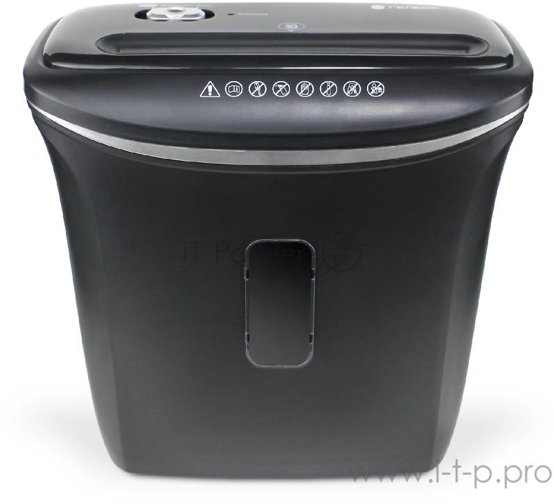 Шредер ГЕЛЕОС УД14-5, (DIN P-5), фрагмент 1,9х12мм, 5-6 лист (70г/м2), скобы, 14 литров