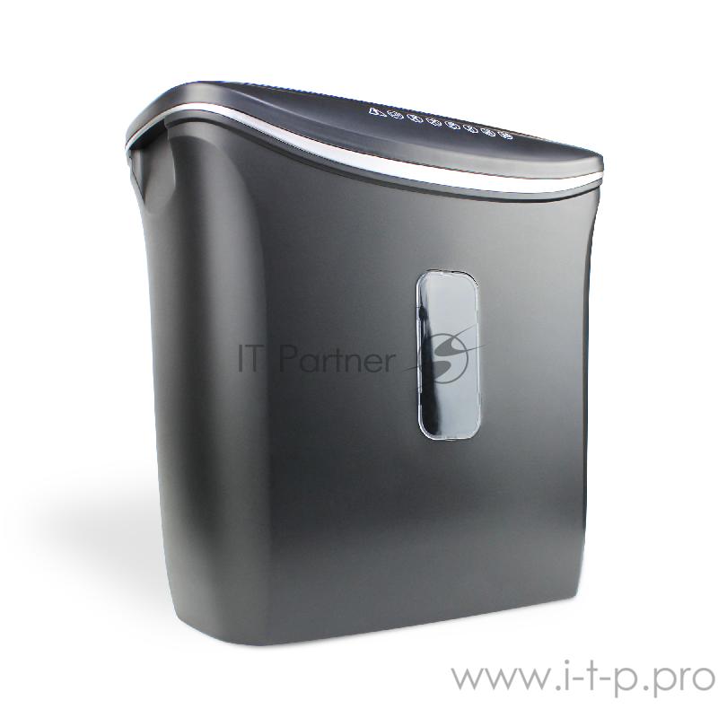 Шредер ГЕЛЕОС УД14-5, (DIN P-5), фрагмент 1,9х12мм, 5-6 лист (70г/м2), скобы, 14 литров