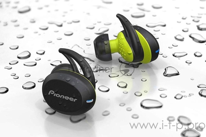 Гарнитура вкладыши Pioneer SE-E8TW-Y желтый/черный беспроводные bluetooth (в ушной раковине)