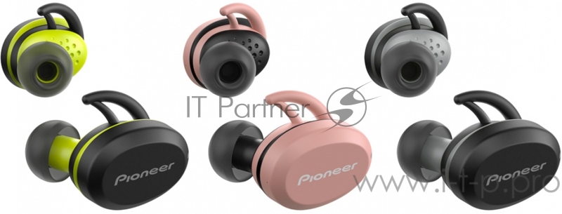 Гарнитура вкладыши Pioneer SE-E8TW-P розовый/черный беспроводные bluetooth (в ушной раковине)