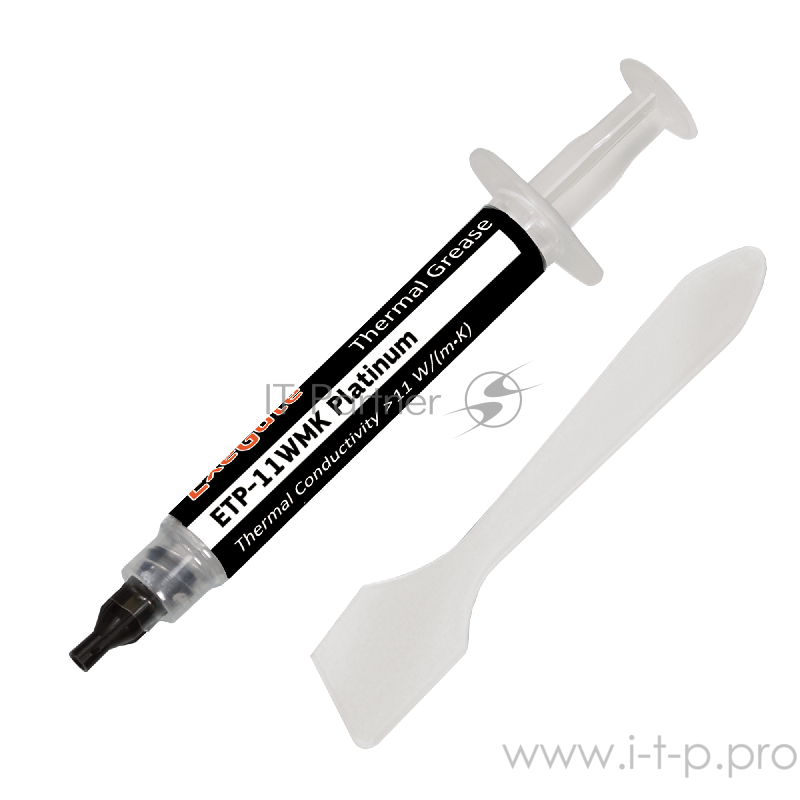 Термопаста ExeGate ETP-11WMK Platinum, шприц с лопаткой, 2г