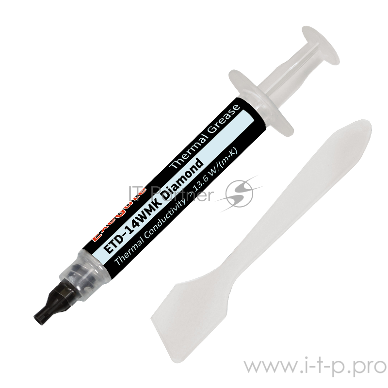 Термопаста ExeGate ETD-14WMK Daimond, шприц с лопаткой, 2г