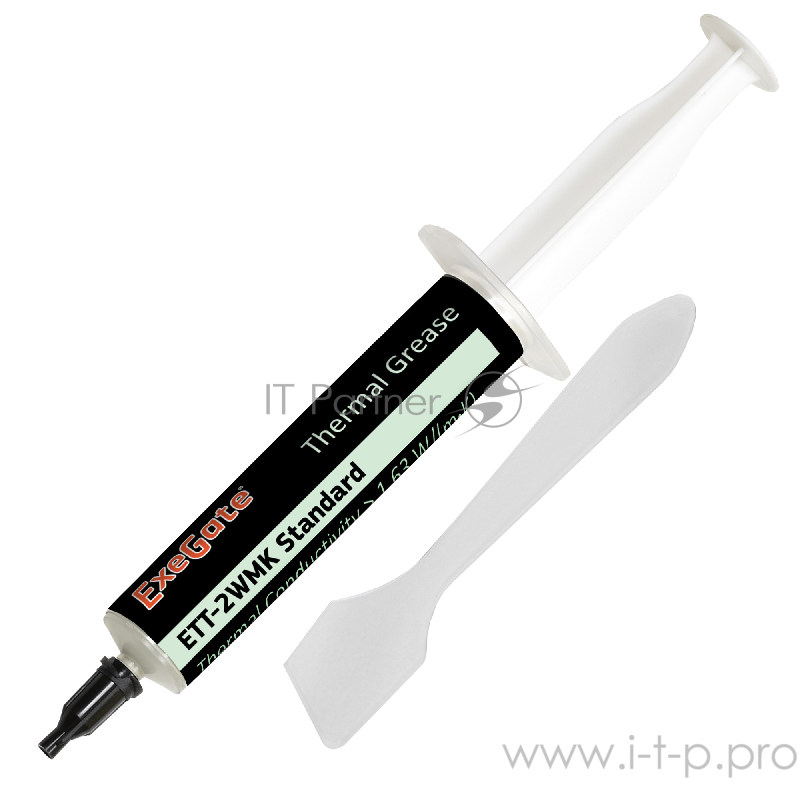 Термопаста ExeGate ETТ-2WMK Standard, шприц, 30г