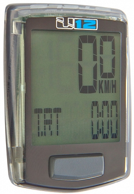 Велокомпьютер U12,12 функций Черный