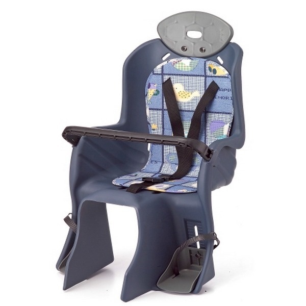 Велокресло детское YC-831 (быстросъёмное крепление за подседельную трубу рамы) Blue