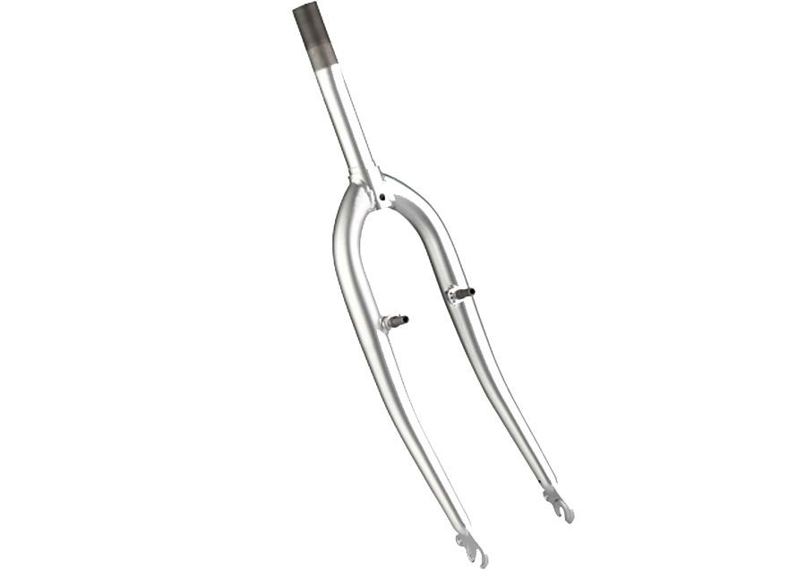 Вилка 24 1х164мм резьб./сталь/V-brake/Pilot 720/750/850/серебро 110021