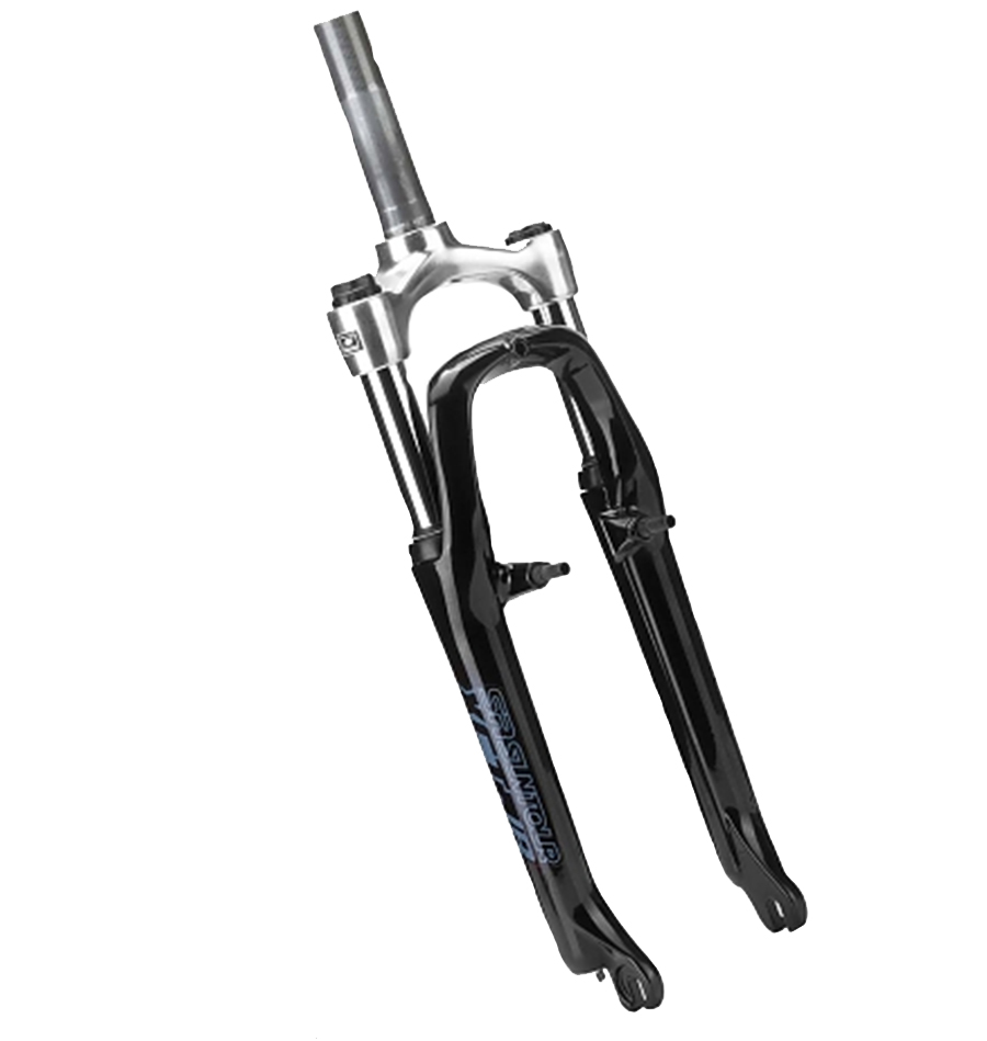 Вилка 24 SF12-XCT JR SR Suntour 11/8x123мм резьб/аморт/V-brake/чёрный 110155