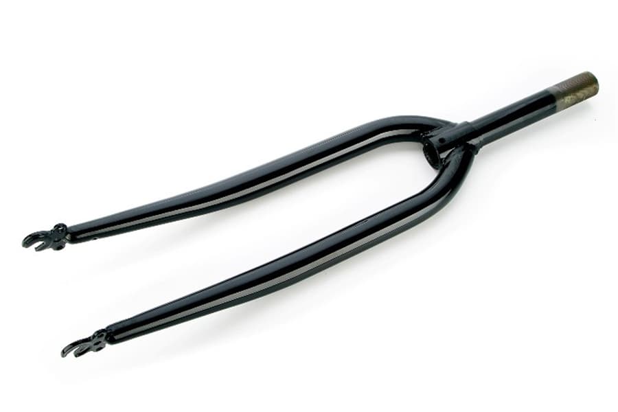 Вилка 26 1х150мм жесткая резьб.черный/Nav. 200/110189