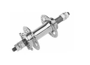 Втулка задняя AE-806RD 36H 3/8х135х175мм серебро 130243