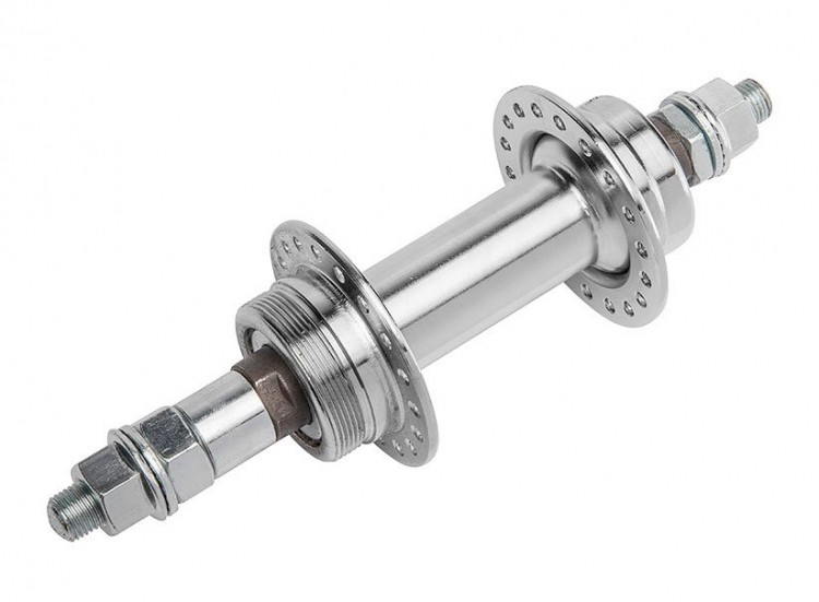 Втулка задняя JY-202 36H трещотка, 5,7 ск, сталь, хром 130231