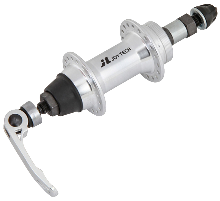 Втулка задняя JY-752DSE 36H 7 ск серебро 130119