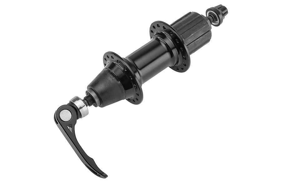 Втулка задняя JY-F362TSE 32H эксц. п/касс.7 ск алюминий/черный 130275