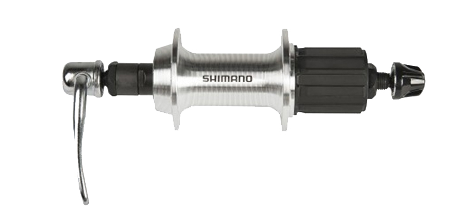 Втулка задняя Tourney TX800 36 отв 8/9/10ск QR, серебро EFHTX800AZAS